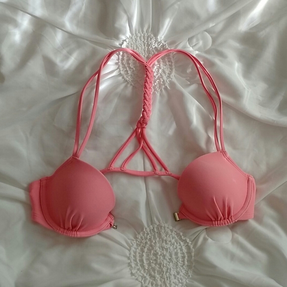 Like New Aerie Blakely Front Close Bikini Top - Picture 5 of 6